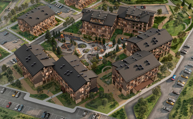 ЖК «Freedom Village», общий вид