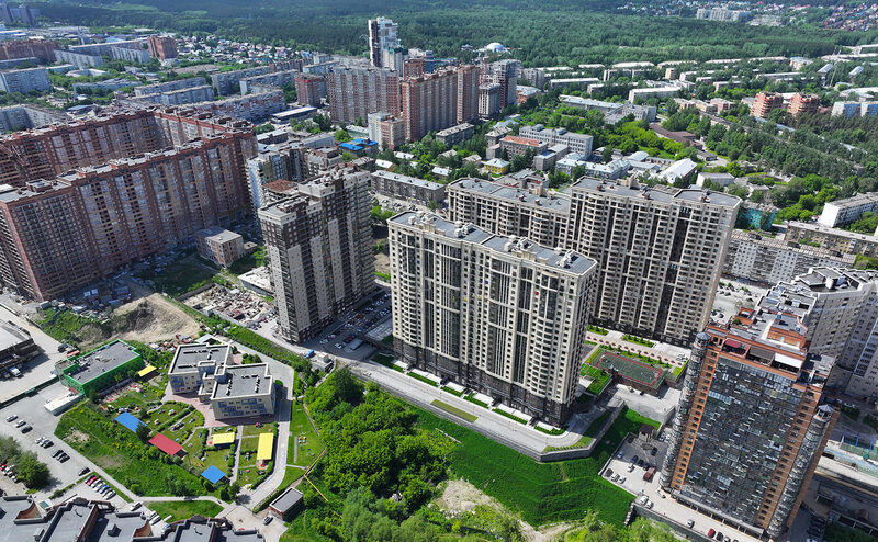 ЖК «Заельцовский New», общий вид