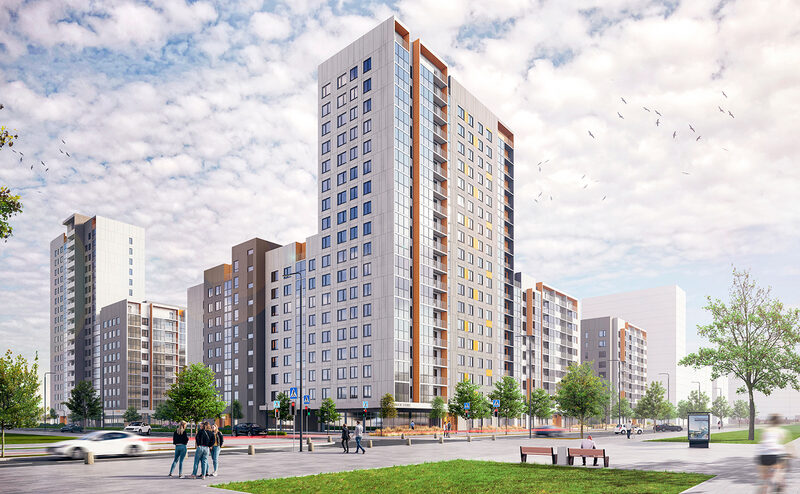 ЖК «ПараПарк. Томск», общий вид