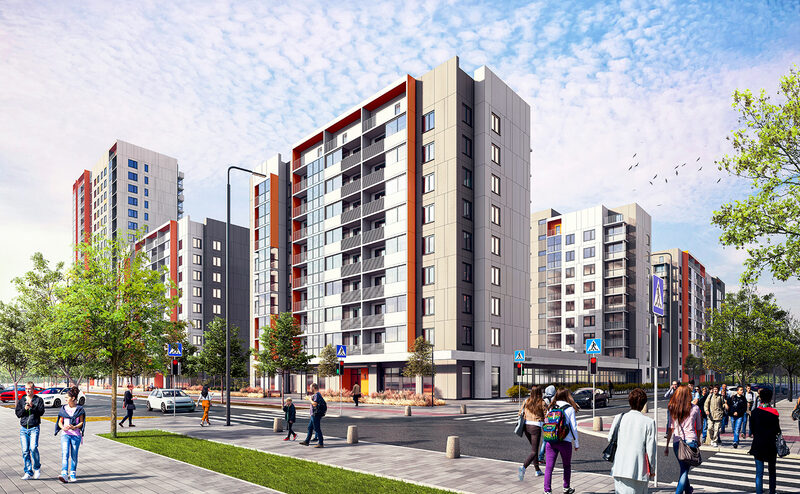 ЖК «ПараПарк. Томск», общий вид