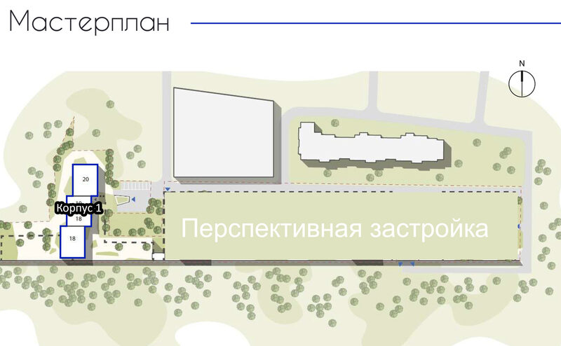 Планировка ЖК «Первый на Рябиновой»