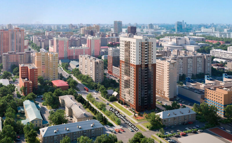Планировка ЖК «Расцветай на Ядринцевской»