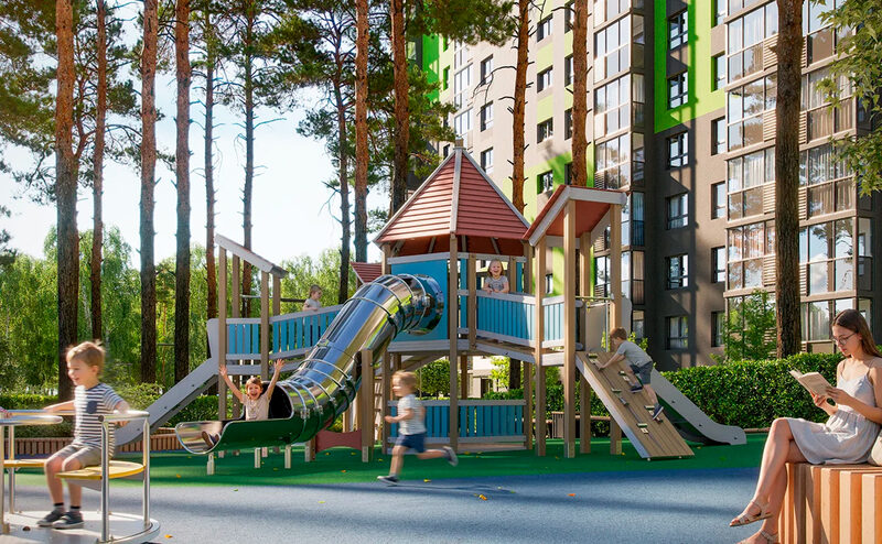 ЖК «Расцветай у Академгородка», общий вид