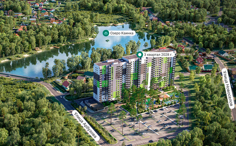 Планировка ЖК «Расцветай у Академгородка»