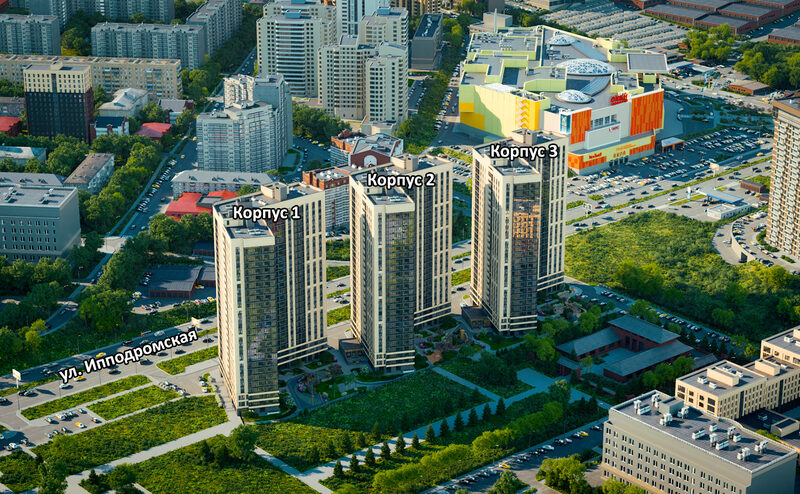 Планировка ЖК «Сакура парк»