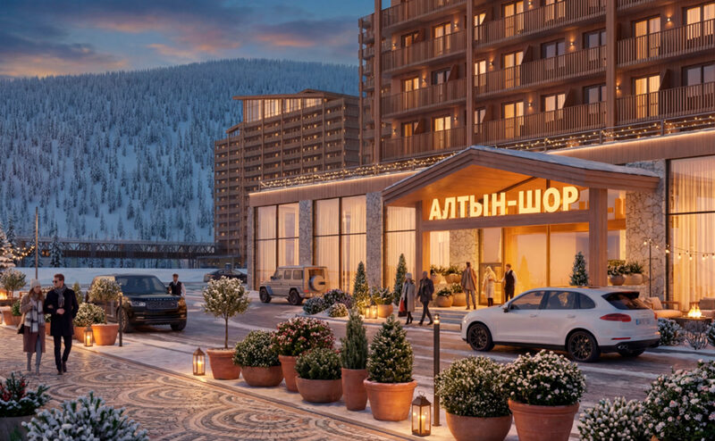 ЖК «Алтын-Шор», общий вид