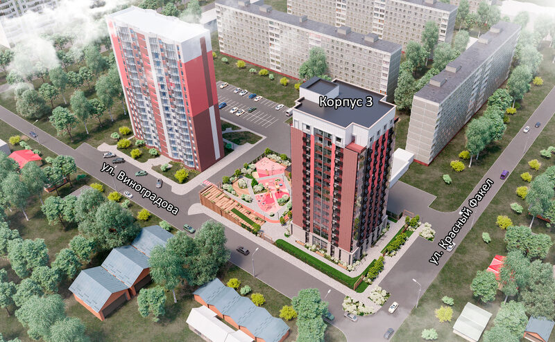 Планировка ЖК «Виноград»