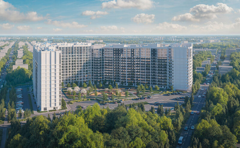 ЖК «ГОРИЗОНТ», общий вид